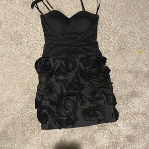 MaxandCleo Strapless Black Cocktail Dress